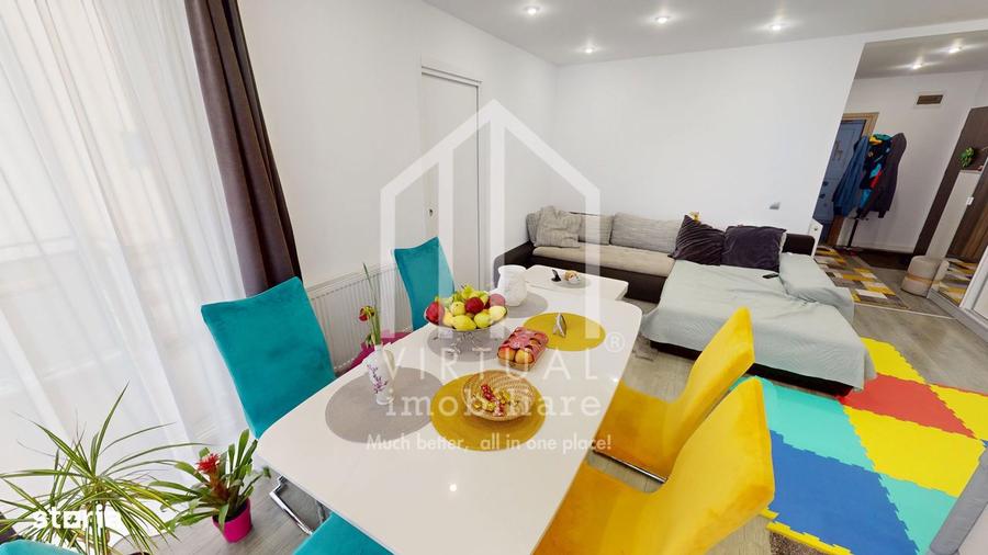 Ap. cu 3 camere 83mp utili + terasa si gradina | 2 locuri de parcare - 8