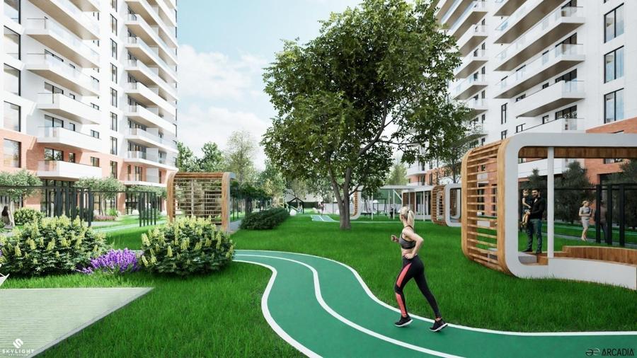 APARTAMENT 3 CAMERE - OBOR - COMISION 0% - SPATII VERZI - PISCINA - 2