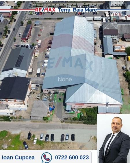 Spatiu industrial de 762mp si inaltime 7m in zona Depozitelor