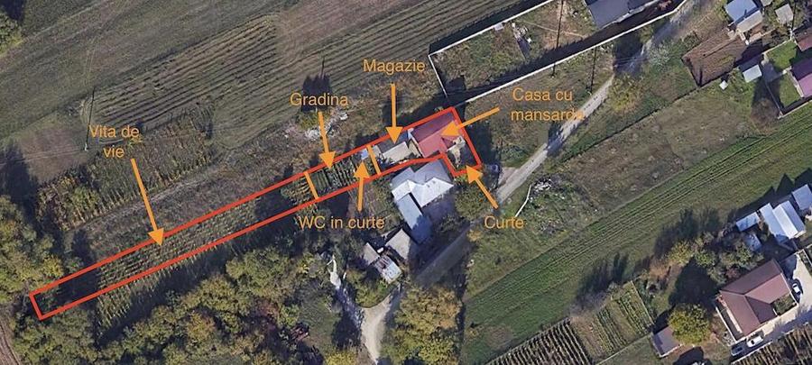 Vand casa cu mansarda - 1