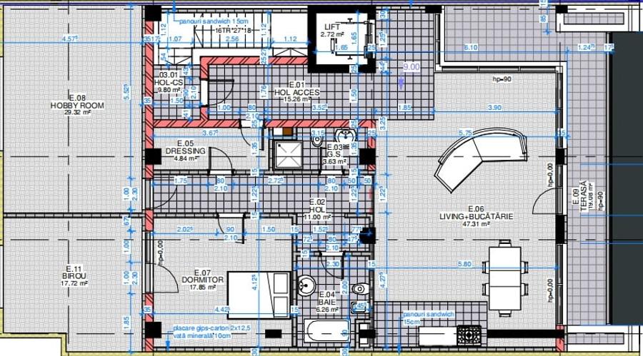 Saptiu birouri zona TEI-Barbu Vacarescu - 7