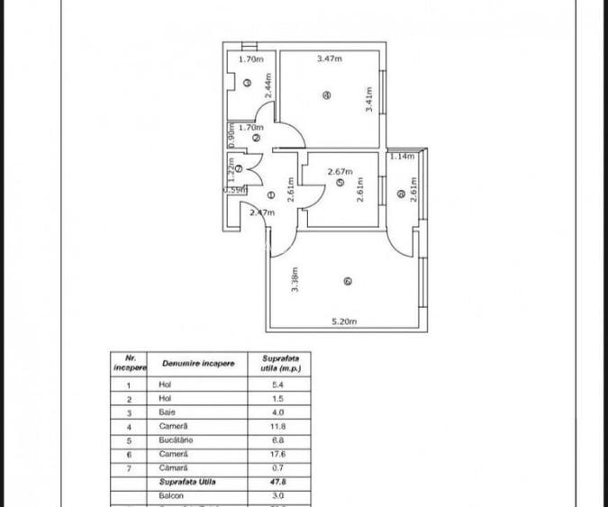 Apartament cu 2 camere in Mazepa 2 Apartament cu 2 camere in Mazepa 2