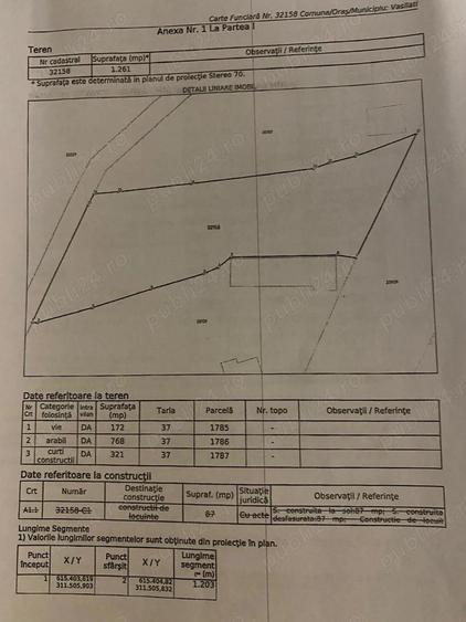 Teren in Vasilati, Calarasi, Strada principala - 2