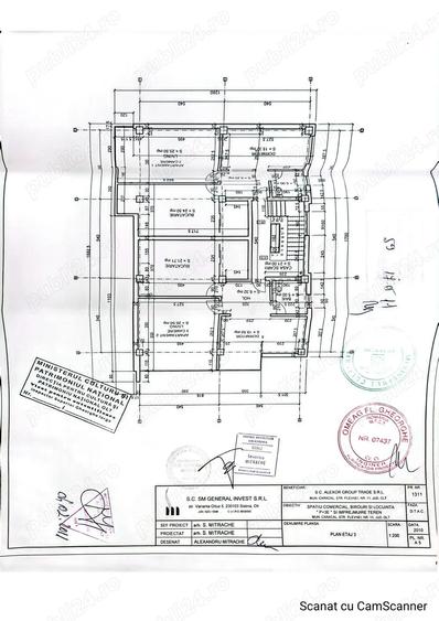 Inchiriez cladire P+3 si hala depozitare - 1