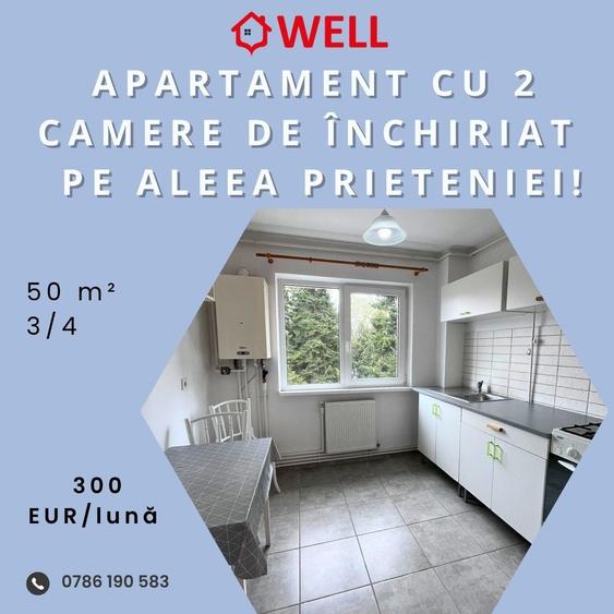 Apartament cu 2 camere de închiriat în Sfântu Gheorghe, pe Aleea Prieteniei! - 1