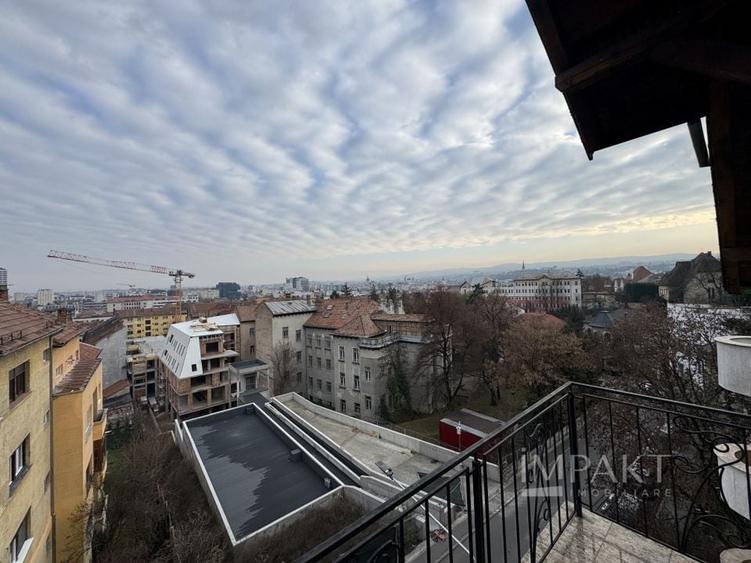 apartament 3 camere 100 mp pe 2 etaje zona Horea central, de închiriat - 16