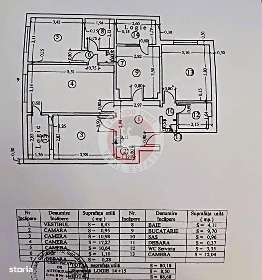 Fizicienilor | 4 camere | 92mp | Semidecomandat | B12912 - 10