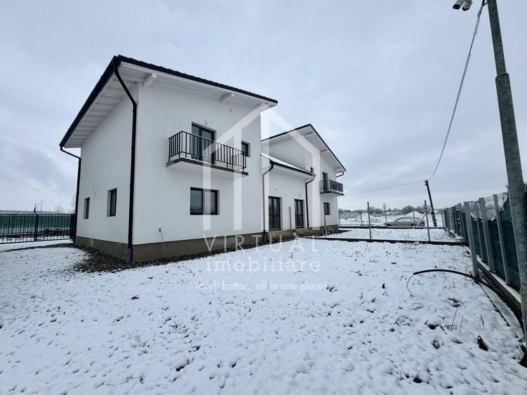 Duplex cu 4 camere, 142mp utili, 276mp teren, Selimbar - Mohu - 1