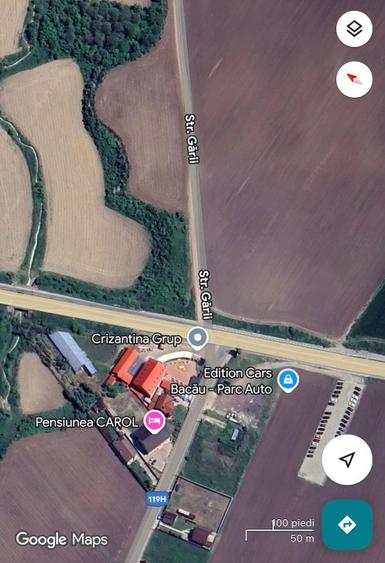 Teren intravilan la intrare in Faraoani. - 2