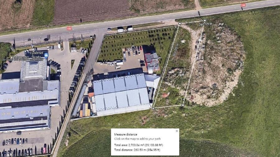 Teren agricol intravilan de 2700 mp, în Periferie