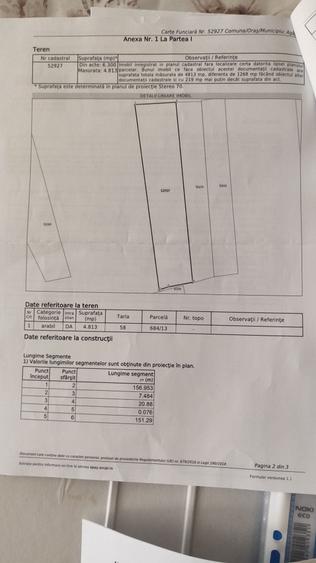 Teren de 4813 mp, în Exterior Vest