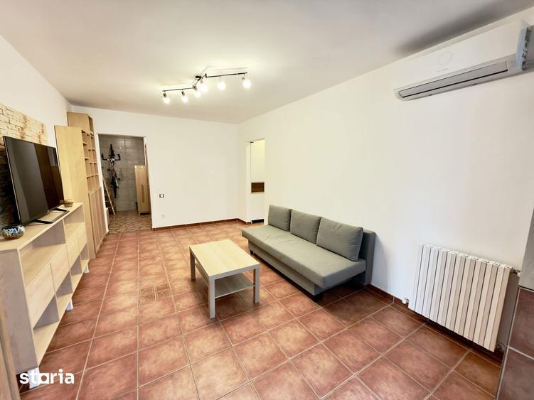 Apartament cu 2 camere semidecomandat, mobilat în Pantelimon