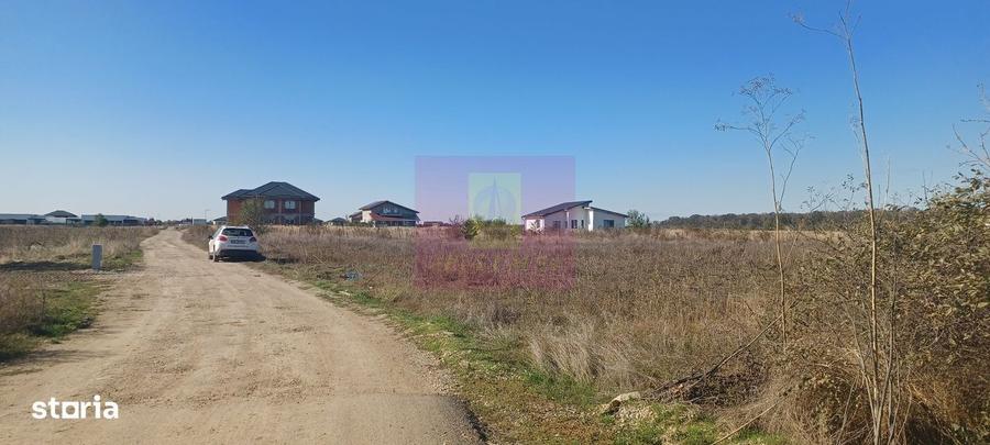 Sabareni, teren rezidential 6290 mp, cu 52m FS, utilitati in apropiere - 1
