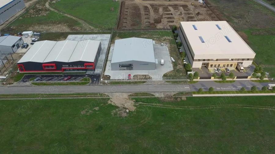 Hala industriala noua #238;n parcul industrial II - H 12 metri - 15