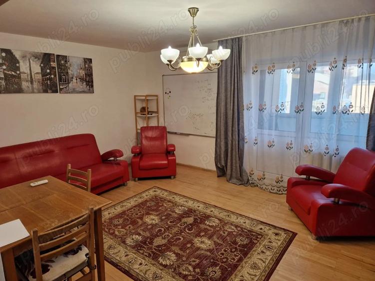 Apartament de inchiriat, 3 camere, 3 balcoane, 2 bai, complet mobilat ?i utilat, parcare inclusa, - 1