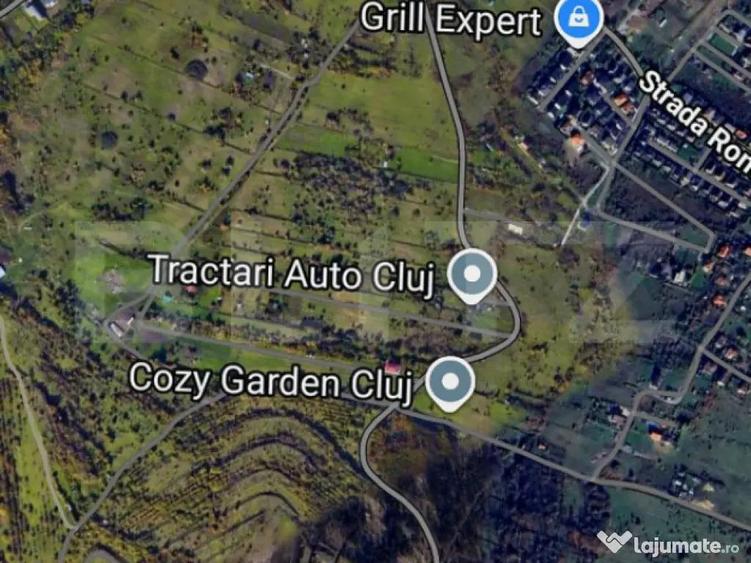 Teren 455 mp + Cota Drum, Zona Nordului, Borhanci, Puz Apro - 1