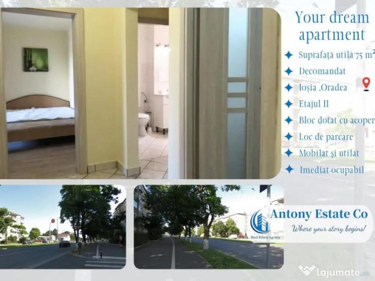 Apartament de inchiriat, 3 camere, decomandat, tip D - Orade - 9