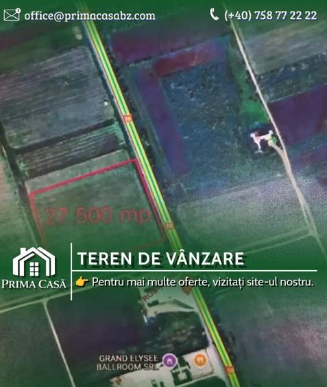 Teren intravilan ~ zona Vernesti / Rompetrol ~ 27.500mp ~ - 1