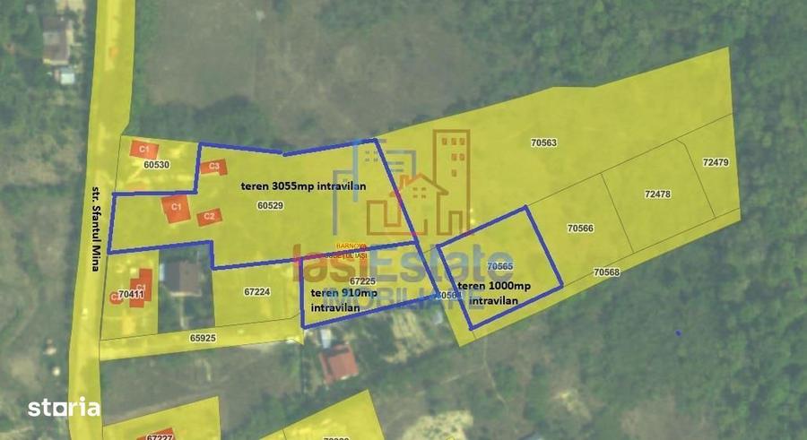 Barnova sat Cercu TEREN 1000mp Intravilan zona frumoasa, verde, utilit - 4