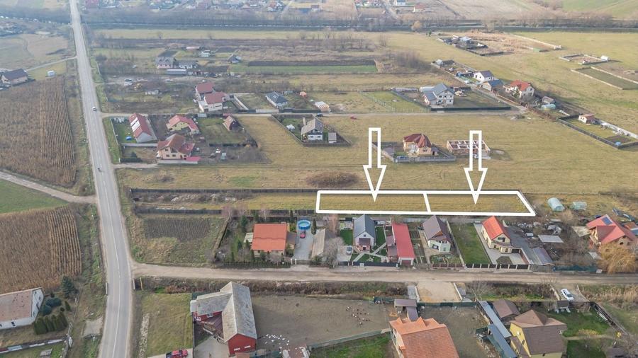 Două Loturi Alăturate de 500 mp Disponibile în Bod, Strada Gării - 3