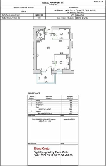 De inchiriat | Studio dublu Cortina North Pipera Voluntari | Pet friendly - 1