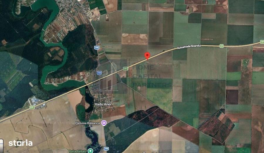 TEREN INTRAVILAN 2.650 MP | ZONA Am1 | Autostrada A2 - 4