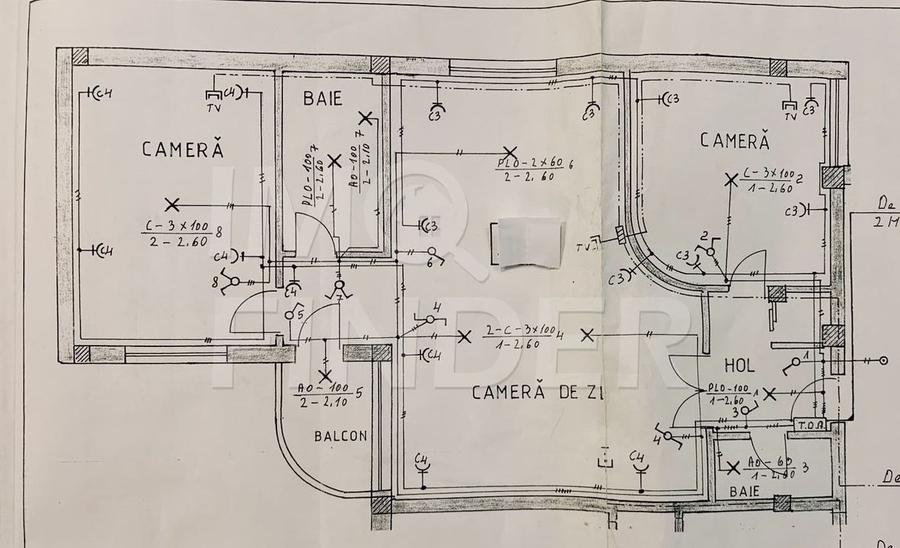 Apartament 3 camere, 93 mp, garaj subteran, etaj 2/3, zona Alverna - 2