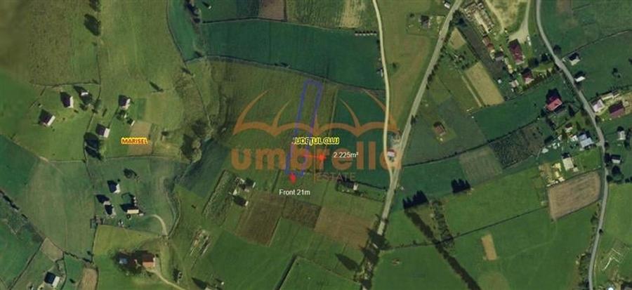 Teren de vanzare intravilan 2.225/?/21 /? Marisel ! - 1