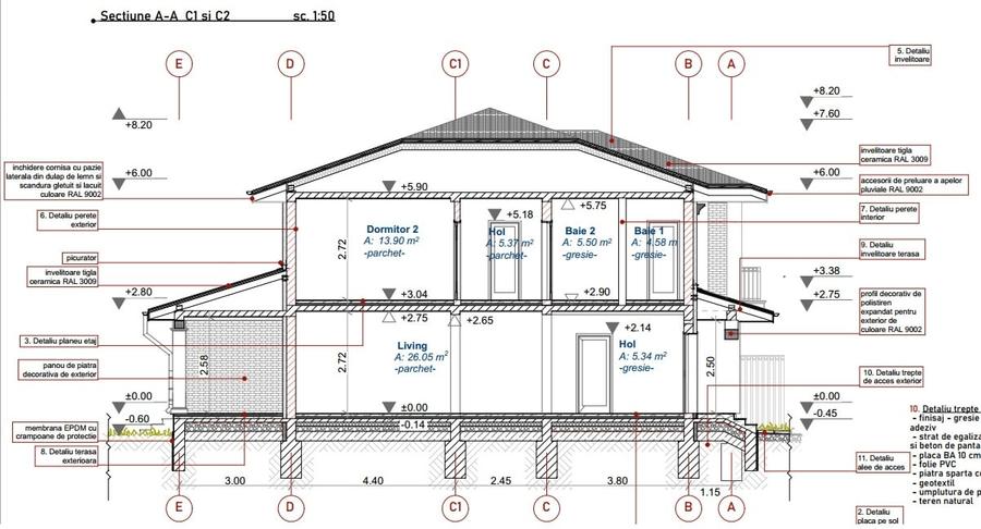 Sacalaz - Duplex(P+E) - Su:120mp - 3  minute de Timisoara - 12