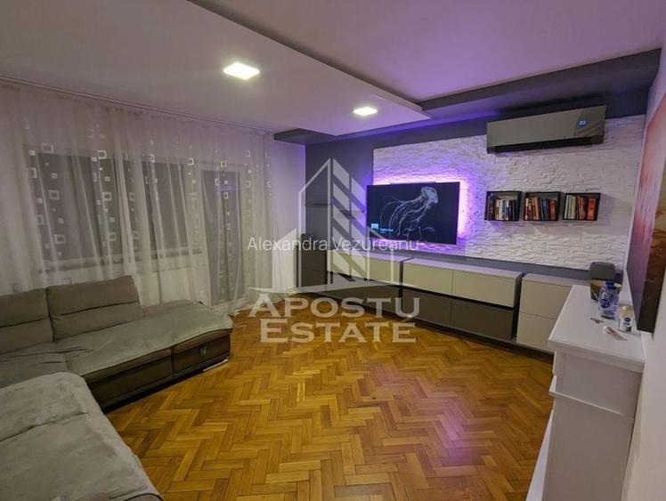 Apartament cu 3 camere decomandat, mobilat în Dâmbovița