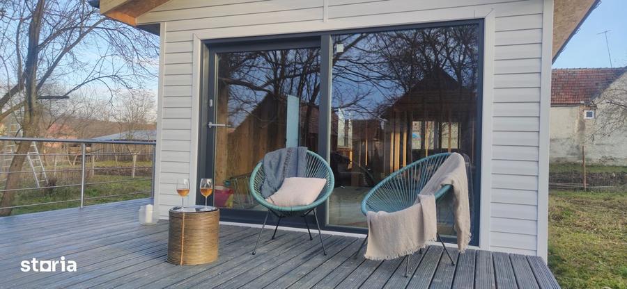 Tiny House-cu/fara teren sat. Grid - 40 km de Brasov sau 15 km Fagaras - 2