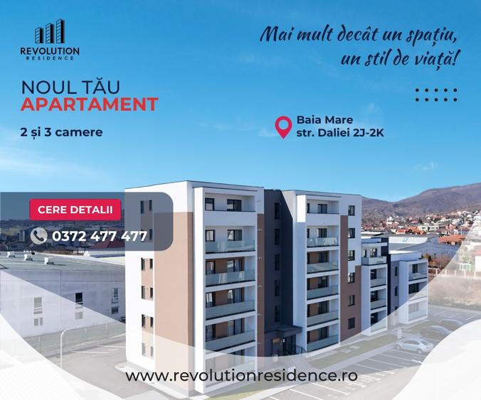 COMISION 0% - Apartamente finisate cu 2-3 camere - Daliei 2J, Baia Mare - 1