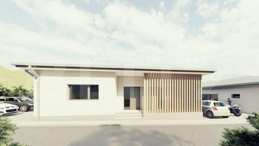 Casa semifinisata pe un nivel, 600mp teren - 4