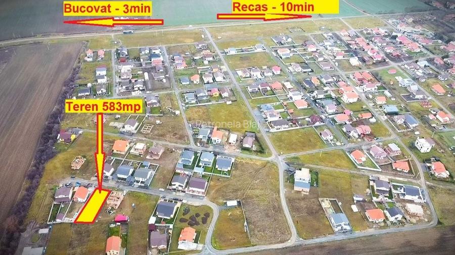 Teren Bazosu Nou, cu AC Casa P+E | gaz, apa, curent