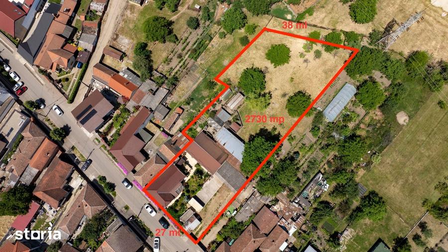 Casă cu 4 camere cu Teren 2730 Mp în Sânmartin