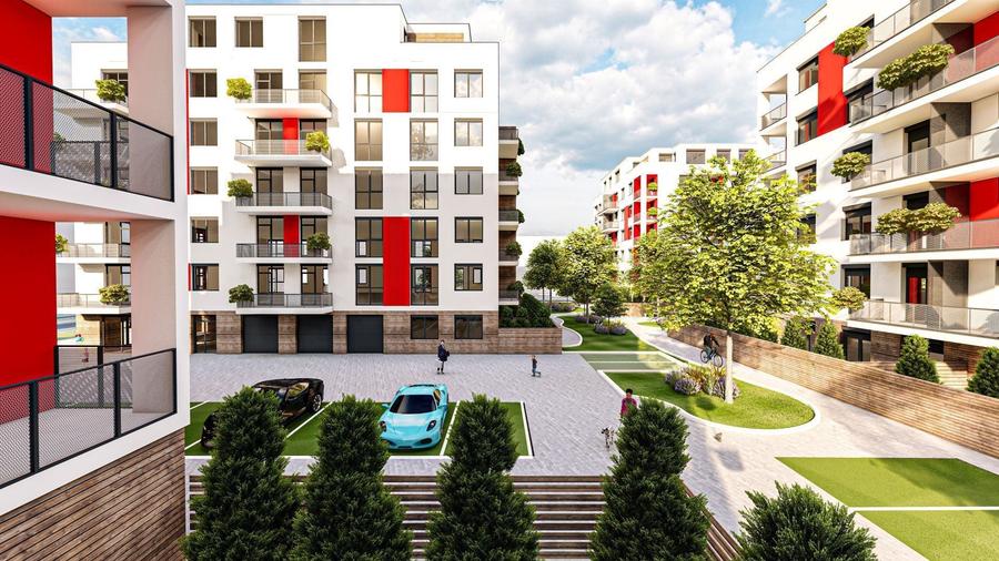 Apartament cu 2 camere decomandat, mobilat în Aurel Vlaicu