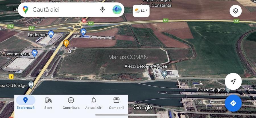 Teren Construcții intravilan de 24000 mp, în Agigea Teren Construcții intravilan de 24000 mp, în Agigea
