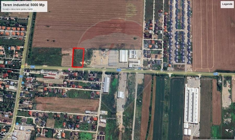 Teren 5.000mp Balotesti cu autorizatie hala - 3