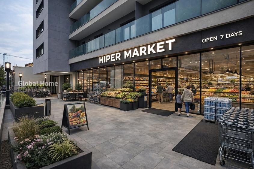 Obor - Avrig Park | Spațiu Comercial 105 mp + Terasa 25MP | Vitrina 6ML - 1