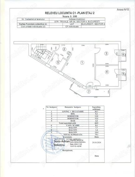SUPER OFERTA Vand cladire p+2,cu 3 ap - 1