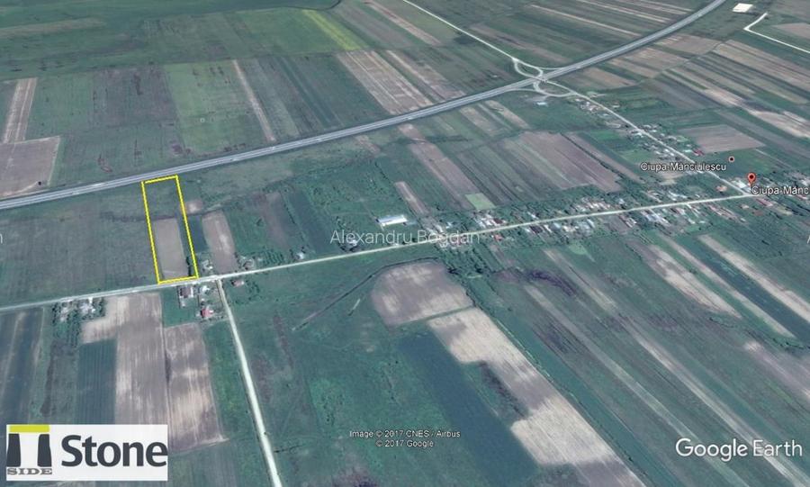 Teren mixt intravilan/extravilan deschidere A 1 si drum secundar