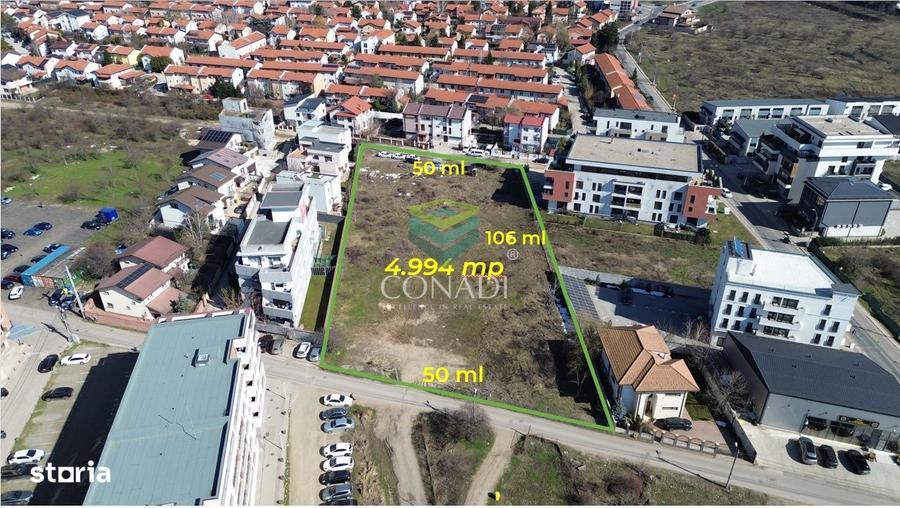 Teren de vanzare Pipera 4.994 mp - 1