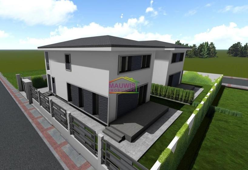 Vand casa noua individuala, proiect deosebit P 1 in Comuna Berceni - 2