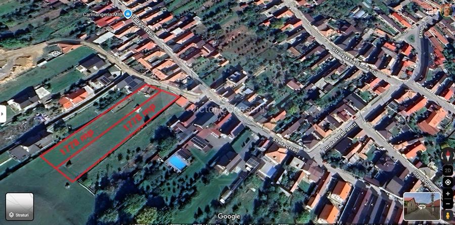 Teren intravilan 1,778mp Codlea / Strada Cetatii