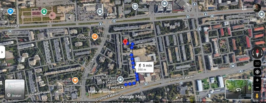 Garsoniera Drumul Taberei - Orizont vis-avi de AFI Palace Cotrocenui Mall - 4