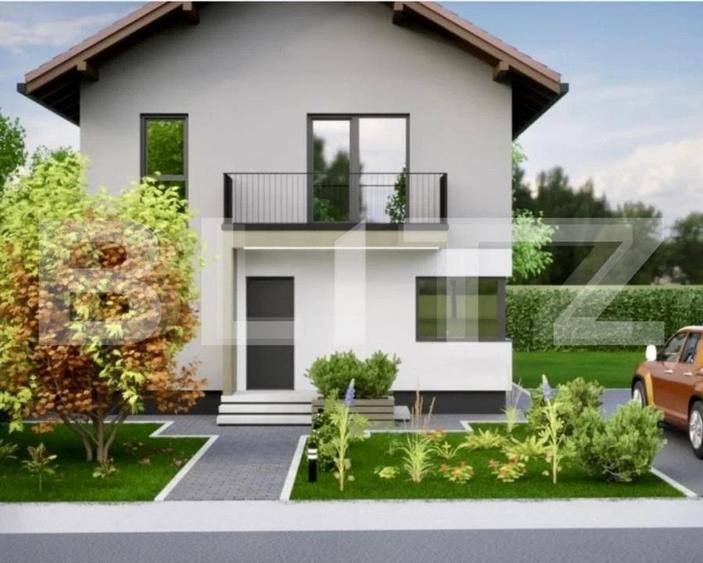 Casă individuală cu 4 camere cu Canalizare în Stupini