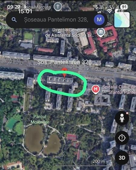 Vanzare garsoniera Pantelimon, Morarilor, cu chirias, vedere parc,bloc fara risc - 11