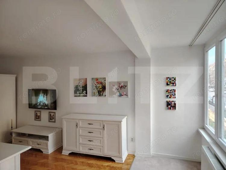 Apartament 2 camere cu curte, complet renovat & mobilat zona centrala, Deva - 8