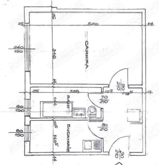 Garsoniera decomandata 34 mp/ Metrou Raul Doamnei/ Drumul Taberei - 1