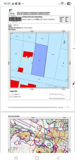 Teren intravilan langa RAR 1000m2 - 2
